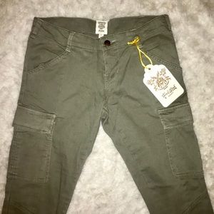 Hale bob green skinny pants